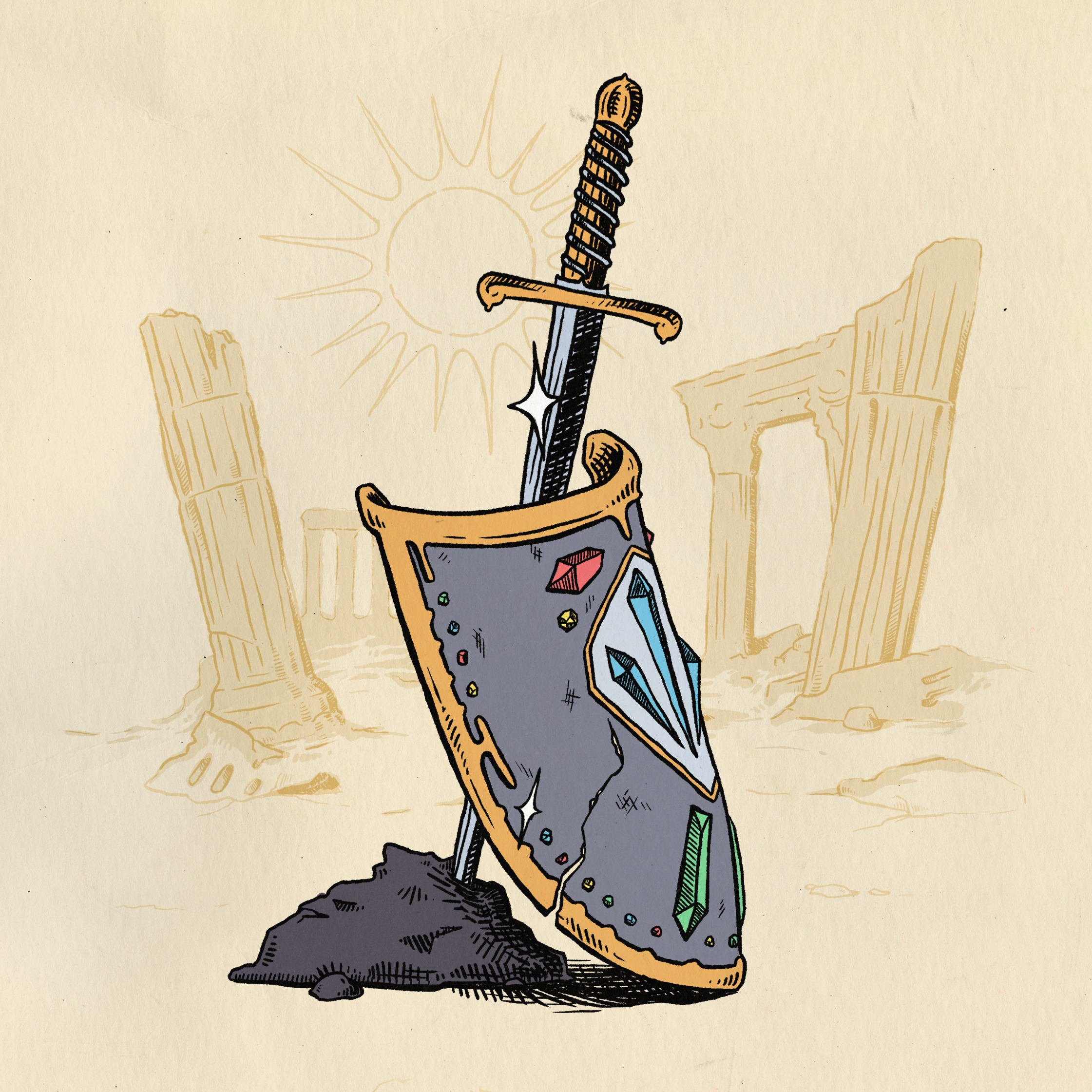 Arena Sword and Shield asset
