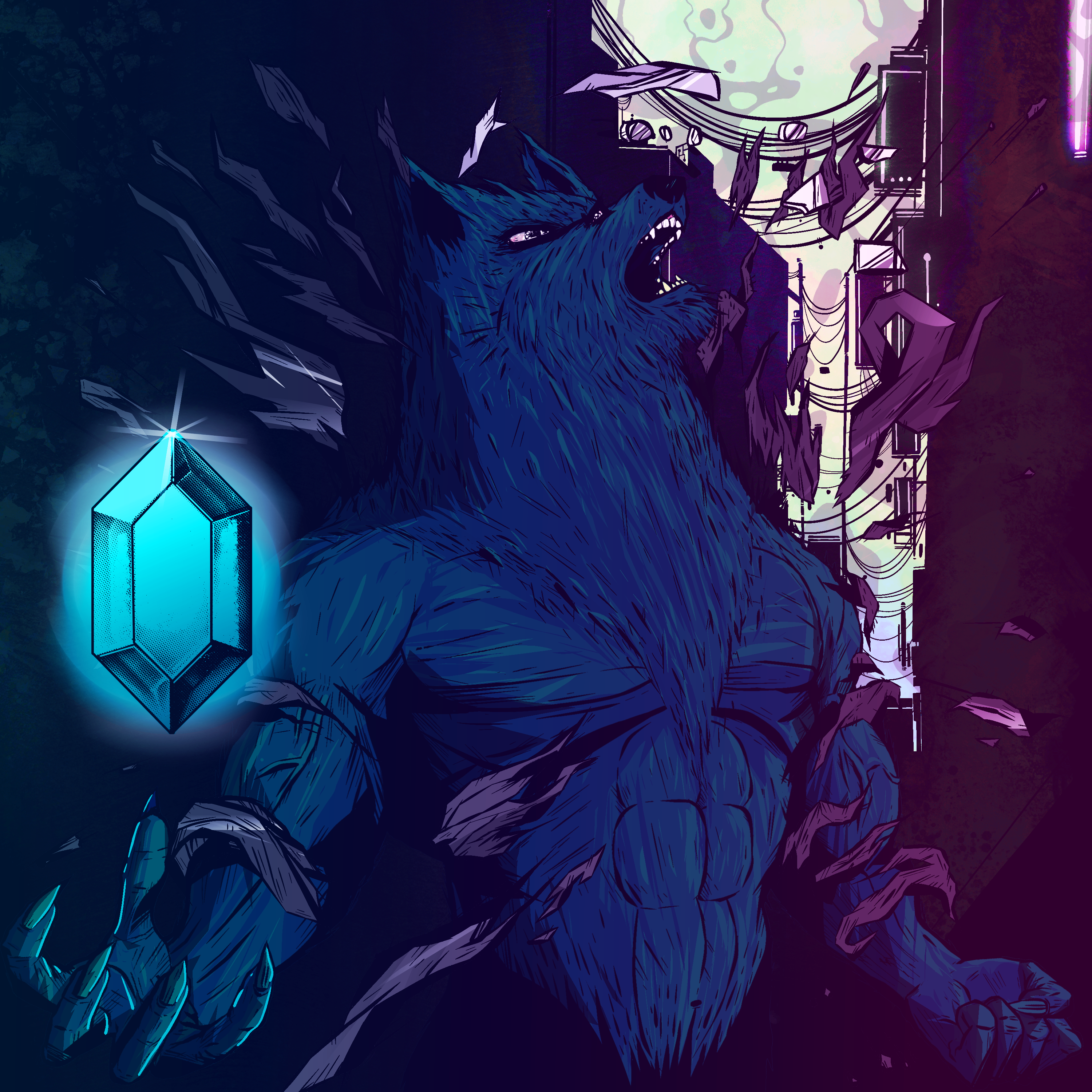 Werewolf #799 asset